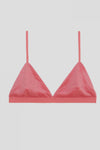 BASERANGE Mississippi bra narrow edge series collection bamboo fiber bamboo cotton soft underwear France BAS-BRMI-VE-AU23-ZUIFEN drunk pink